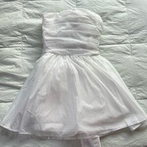 NTW Baby Boo Katrina Mini Dress XS ivory sparkle